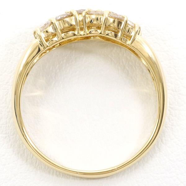 K18 Yellow Gold Diamond Ring 16