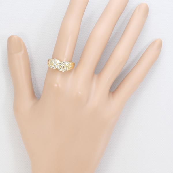 K18 Yellow Gold Diamond Ring 16