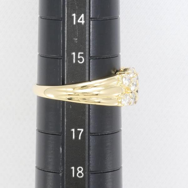 K18 Yellow Gold Diamond Ring 16