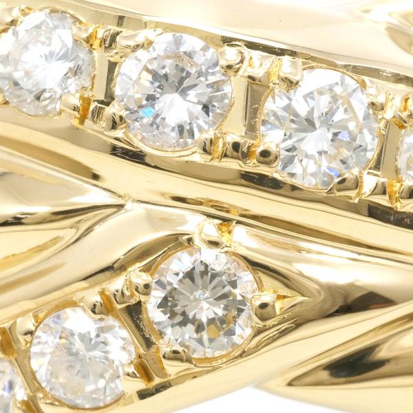 K18 Yellow Gold Diamond Ring 17