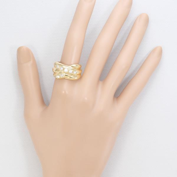 K18 Yellow Gold Diamond Ring 17