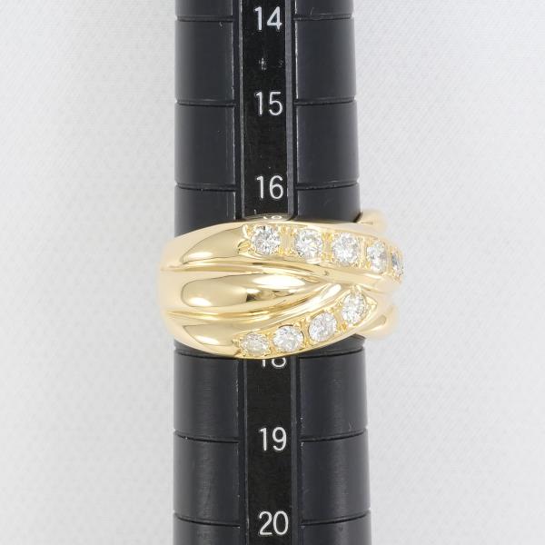 K18 Yellow Gold Diamond Ring 17