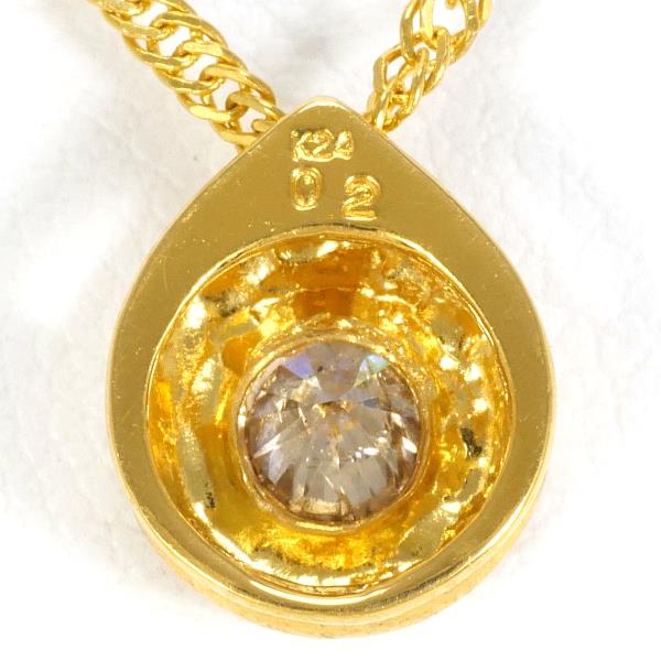 K24 Yellow Gold Diamond Necklace