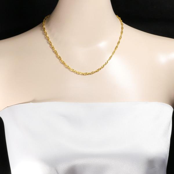 K24 Yellow Gold Necklace 43cm 11.1g