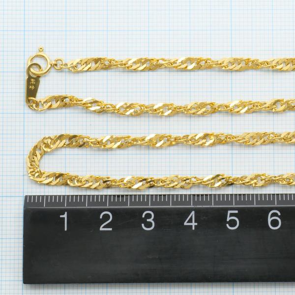 K24 Yellow Gold Necklace 43cm 11.1g