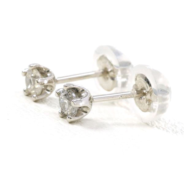 PT900 Platinum Diamond Earrings in Pristine Condition