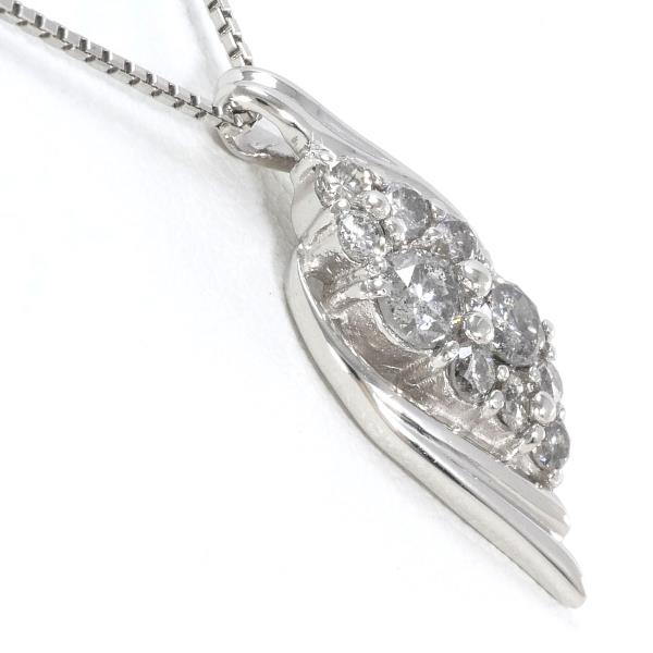 Platinum PT900 PT850 Diamond Necklace