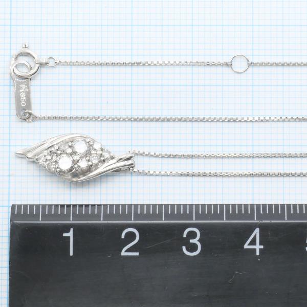 Platinum PT900 PT850 Diamond Necklace