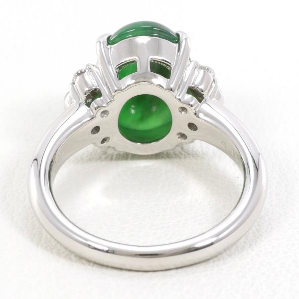 PT900 Platinum Jade Ring 10