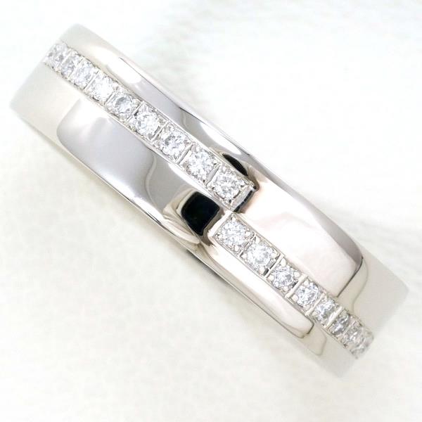 PT900 Platinum Diamond Ring 15.5 in Excellent Condition