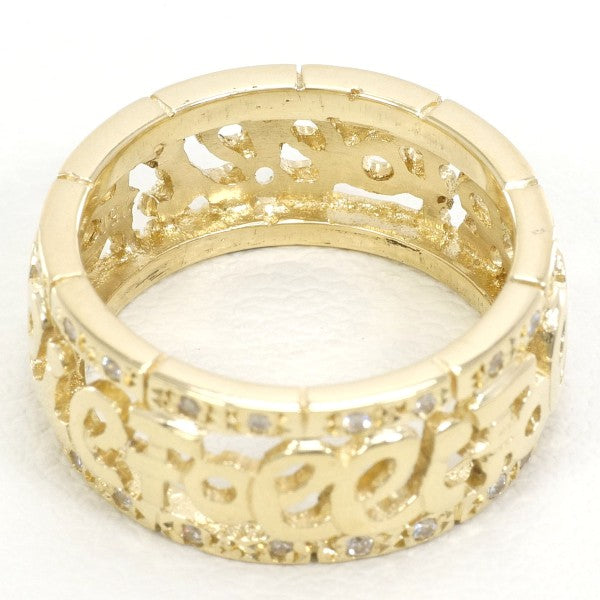 K18 Yellow Gold Zircon Ring