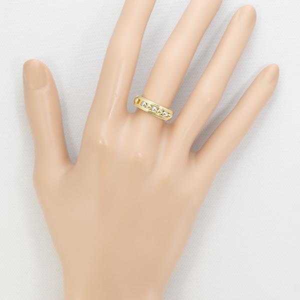 PT900 K18YG Platinum Yellow Gold Ring