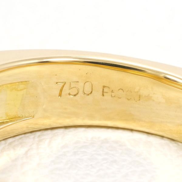 PT900 K18YG Platinum Yellow Gold Ring