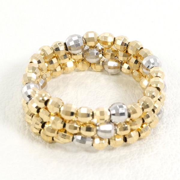 PT999 K18YG Platinum Yellow Gold Ring