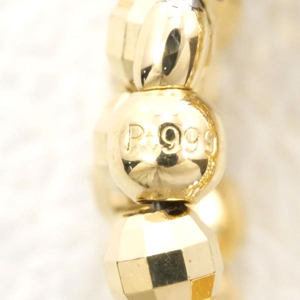 PT999 K18YG Platinum Yellow Gold Ring