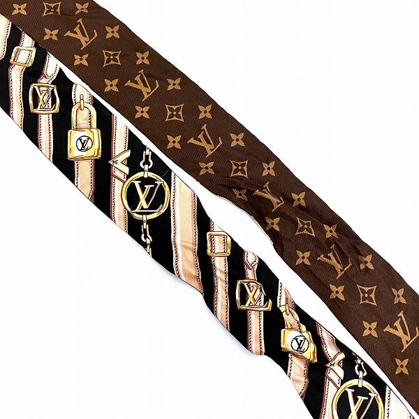 Louis Vuitton Silk Bando BB Scarf M77325