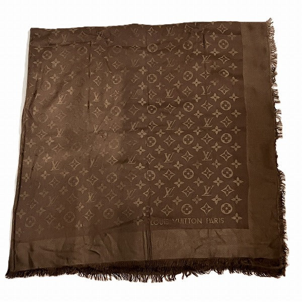 Louis Vuitton Monogram Shawl Brown