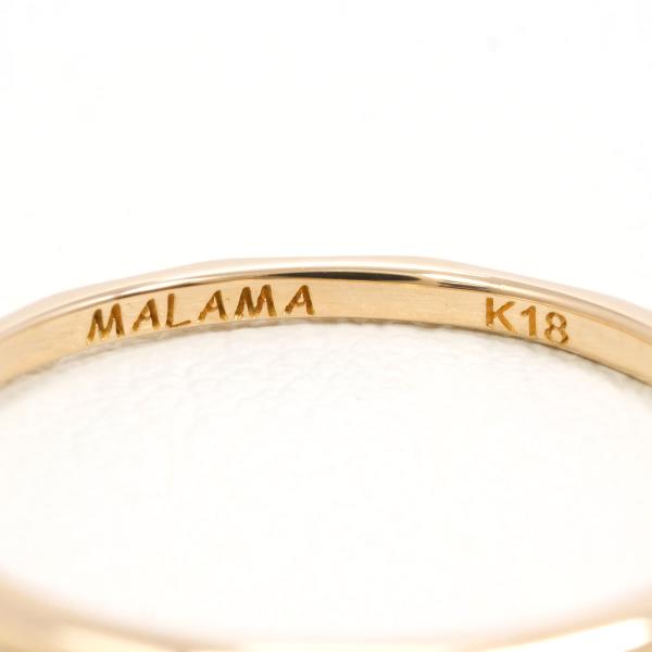 MALAMA K18PG Pink Gold Ring 10.5 in Pristine Condition