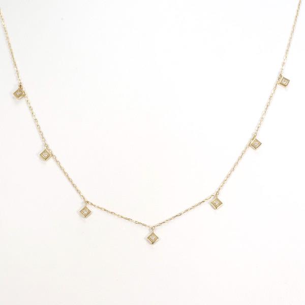 Odyssey 4℃ K10YG Diamond Necklace in Pristine Condition