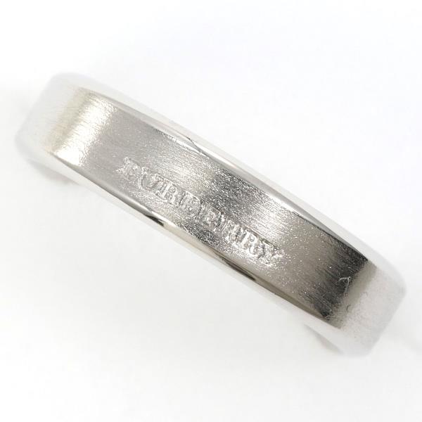 Burberry PT1000 Platinum Ring Size 6 in Excellent Condition