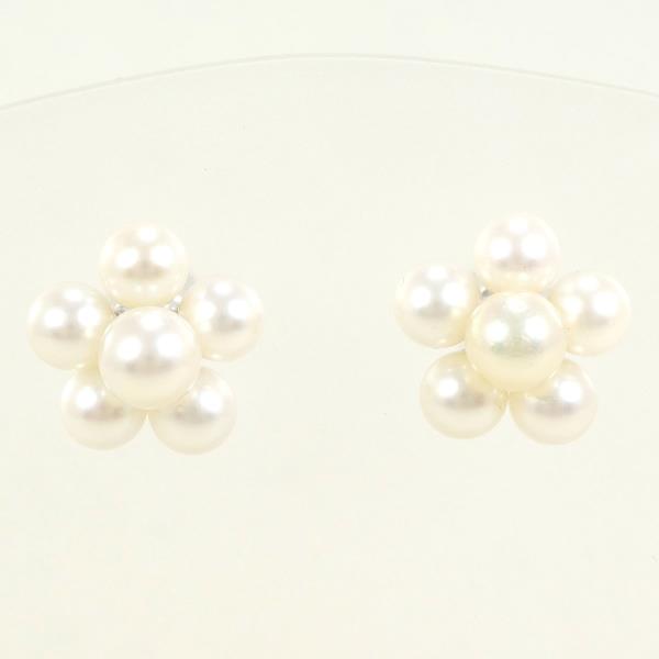 K14 White Gold Pearl Earrings