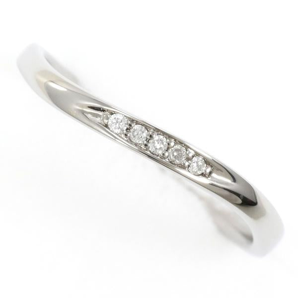 K10 White Gold Diamond Ring 9.5