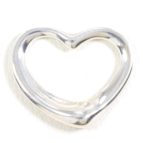 Tiffany Open Heart Silver Pendant