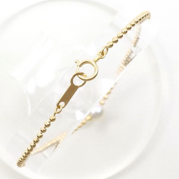 K18YG Yellow Gold Pearl Bracelet