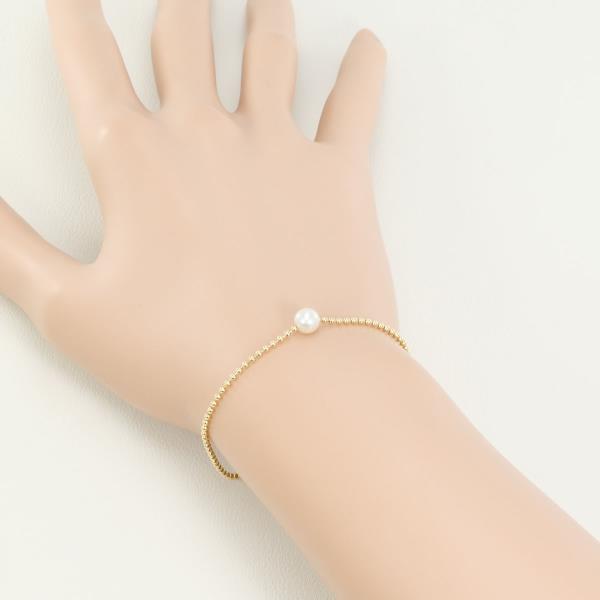 K18YG Yellow Gold Pearl Bracelet