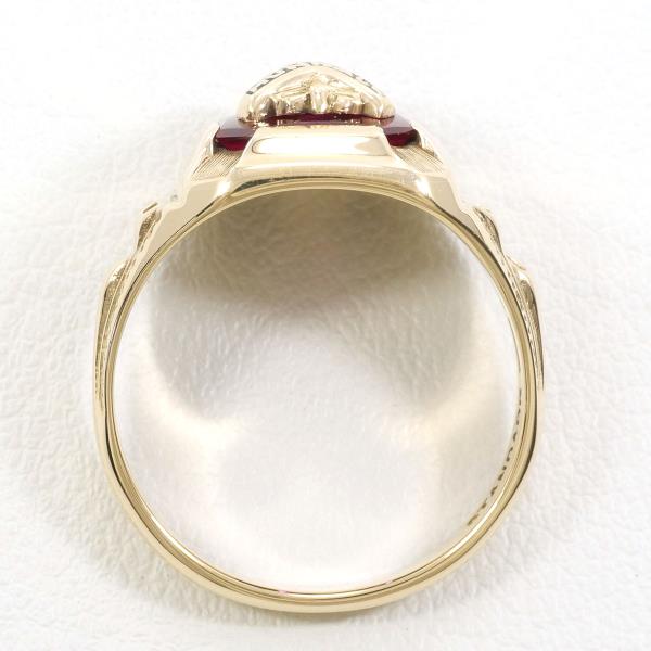 10K Yellow Gold Ruby Ring