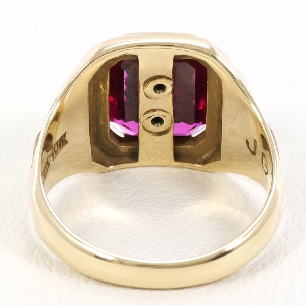 10K Yellow Gold Ruby Ring