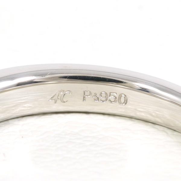 PT950 Platinum Ring Size 10