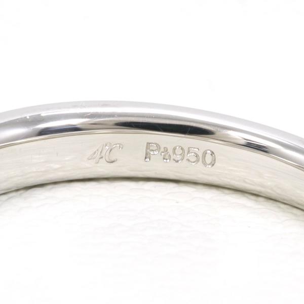 PT950 Platinum Ring Size 14