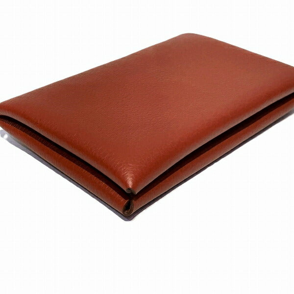 Hermes Calvi Leather Card Holder