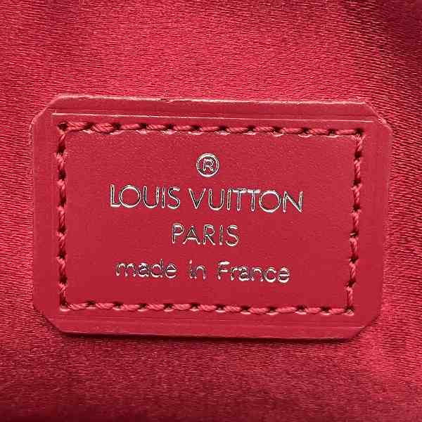 Louis Vuitton Satin Leather Little Alma Handbag M92350