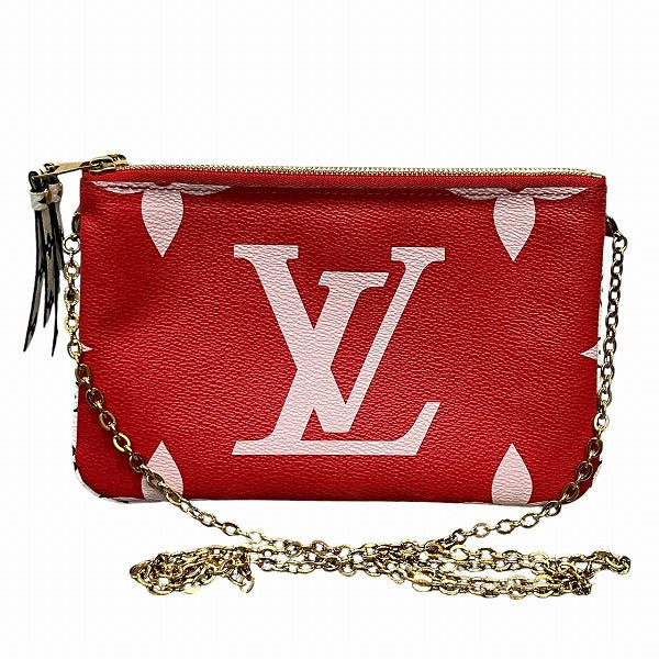 Louis Vuitton Monogram Double Zip Bag M67561