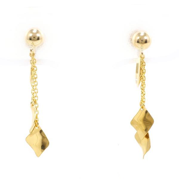 K24 K18 Yellow Gold Earrings