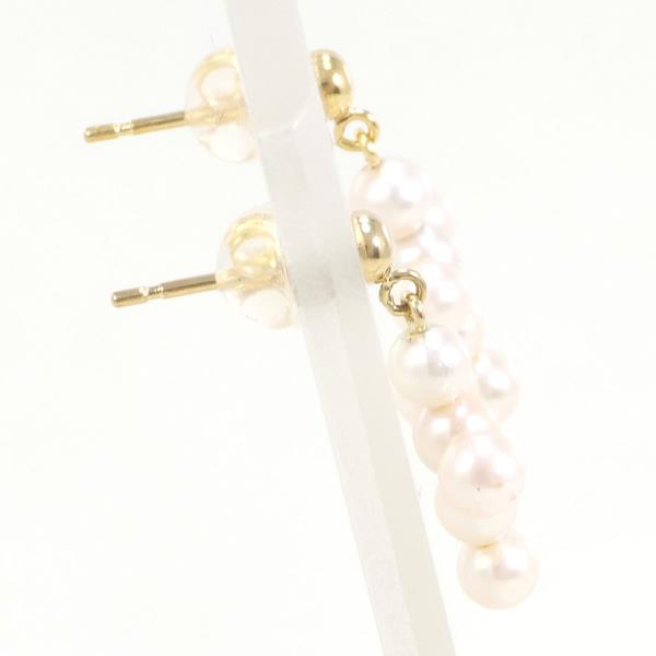 K18 Yellow Gold Pearl Earrings