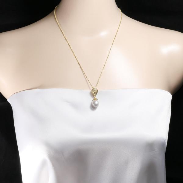 K18 Yellow Gold Pearl Necklace