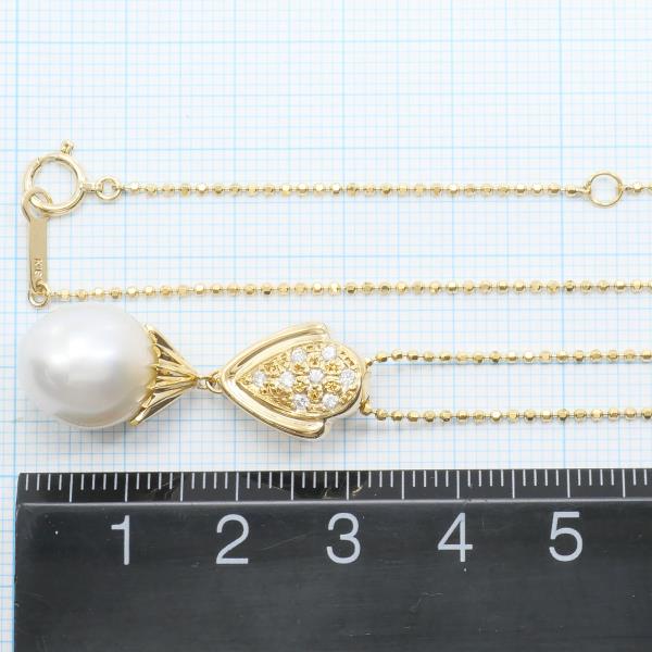 K18 Yellow Gold Pearl Necklace