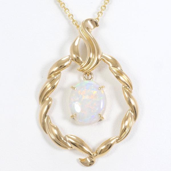 K18 Yellow Gold Opal Necklace