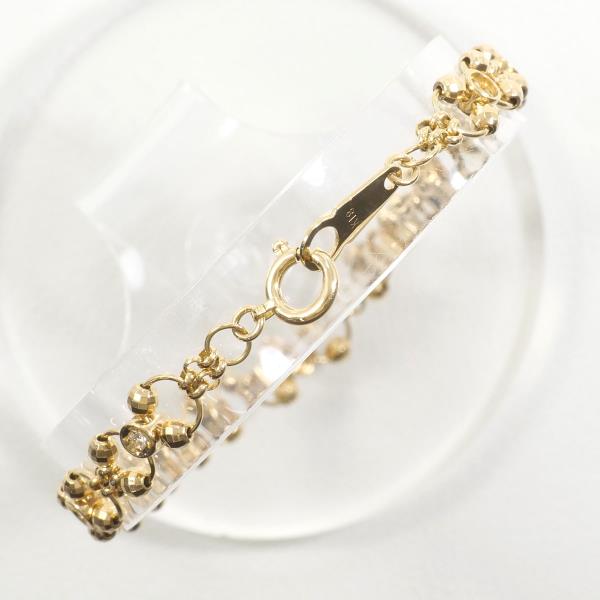 K18 Yellow Gold Diamond Bracelet 18K