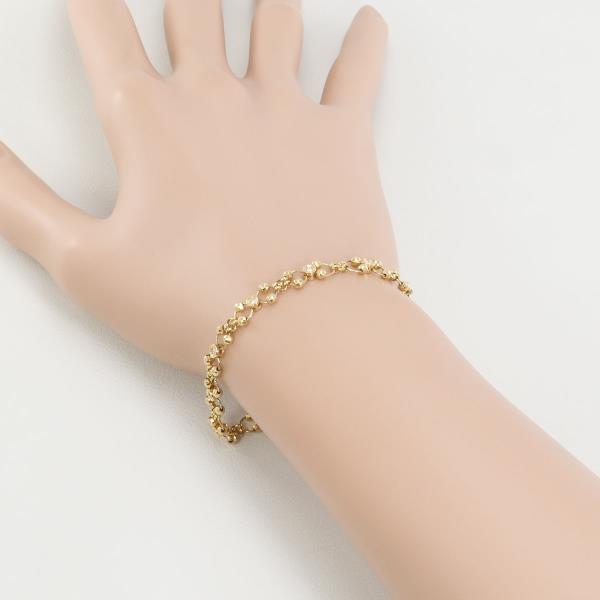 K18 Yellow Gold Diamond Bracelet 18K