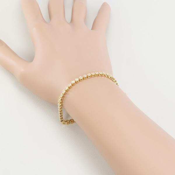 K18 Yellow Gold Diamond Bracelet