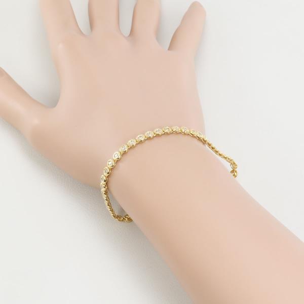 K18 Yellow Gold Diamond Bracelet