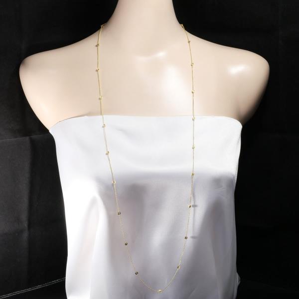 K18 Yellow Gold Necklace 100cm