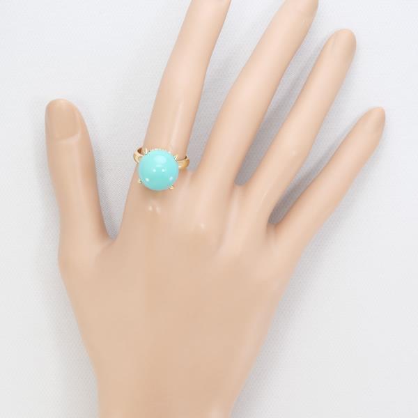 K18 Yellow Gold Turquoise Ring