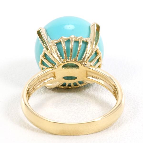 K18 Yellow Gold Turquoise Ring