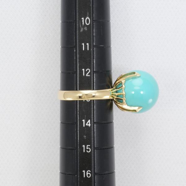 K18 Yellow Gold Turquoise Ring