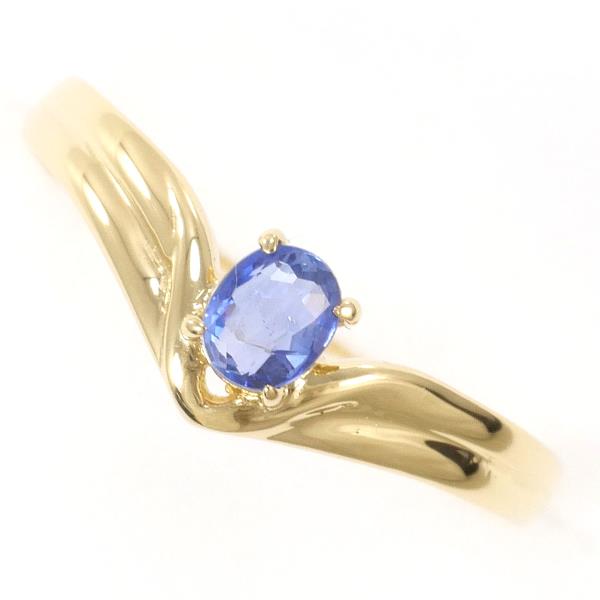 K18 Yellow Gold Sapphire Ring